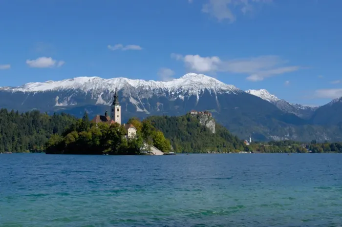 Framed Print : 05. Slovenia, Bled, Lake Bled, Bled Island, Bled Castle and Julian Alps Framed Print : 05. Slovenia, Bled, Lake Bled, Bled Island, Bled Castle and Julian Alps