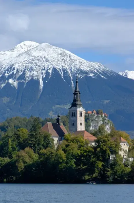 Framed Print : 05. Slovenia, Bled, Lake Bled, Bled Island, Bled Castle and Julian Alps Framed Print : 05. Slovenia, Bled, Lake Bled, Bled Island, Bled Castle and Julian Alps