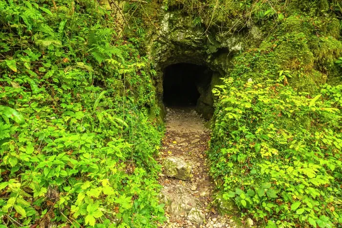 Framed Print : Slovenia, Julian Alps. WWI military tunnel in mountain. ©Cathy & Gordon Illg / Jaynes Gallery / DanitaDelimont.com Framed Print : Slovenia, Julian Alps. WWI military tunnel in mountain. ©Cathy & Gordon Illg / Jaynes Gallery / DanitaDelimont.com
