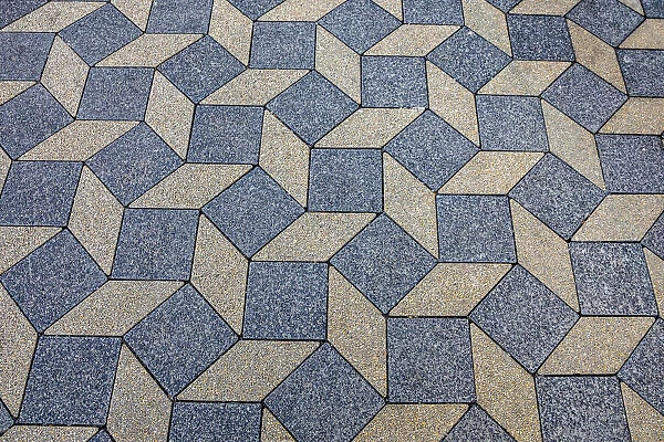 Slovenia, Ljubljana, Sidewalk Design