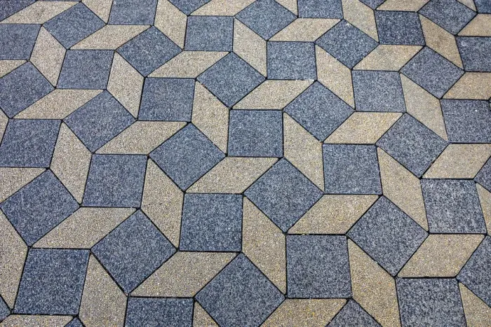 Framed Print : Slovenia, Ljubljana, Sidewalk Design