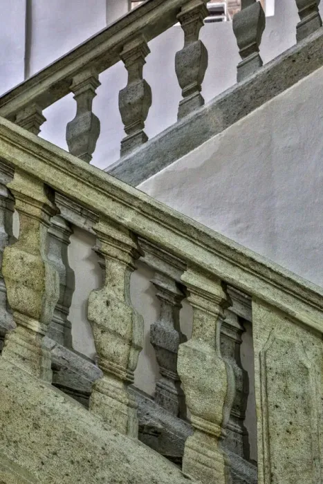 Framed Print : Slovenia, Radovljica. Staircase Framed Print : Slovenia, Radovljica. Staircase