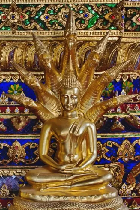 Framed Print : Small Buddha on altar, Wat Pho, Bangkok, Thailand Framed Print : Small Buddha on altar, Wat Pho, Bangkok, Thailand