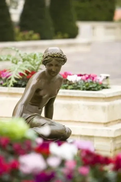 Framed Print : Small sculpture at the Palace and fortress museums of Monte-Carlo in Monaco. Coastline Framed Print : Small sculpture at the Palace and fortress museums of Monte-Carlo in Monaco. Coastline