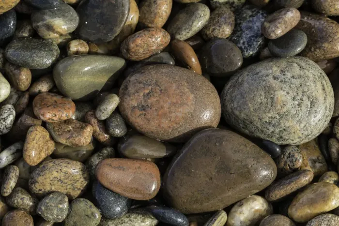 Framed Print : Smooth granite pebbles on beach of Lake Superior, Whitefish Point, Upper Peninsula Framed Print : Smooth granite pebbles on beach of Lake Superior, Whitefish Point, Upper Peninsula