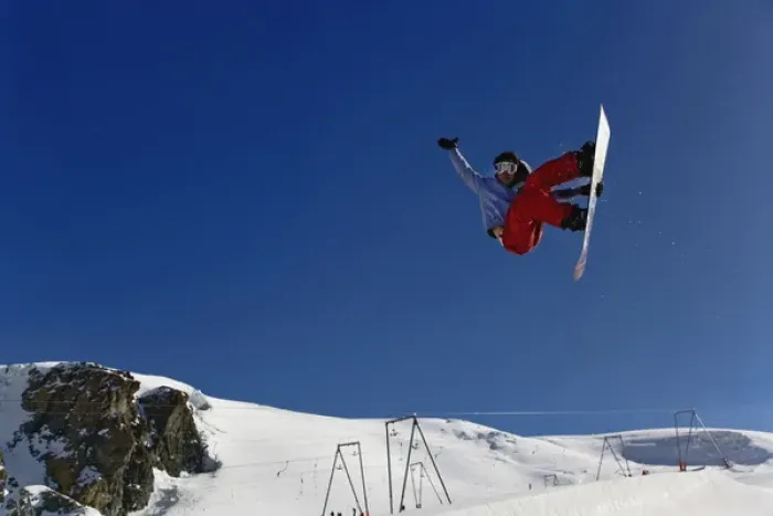 Framed Print : Snowboarder jumping in halfpipe, Klein Matterhorn, Zermatt, Switzerland, Model Released Framed Print : Snowboarder jumping in halfpipe, Klein Matterhorn, Zermatt, Switzerland, Model Released