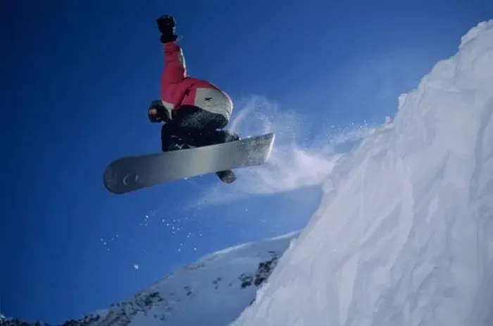 Framed Print : Snowboarding at Snowbird Resort, Utah (MR)