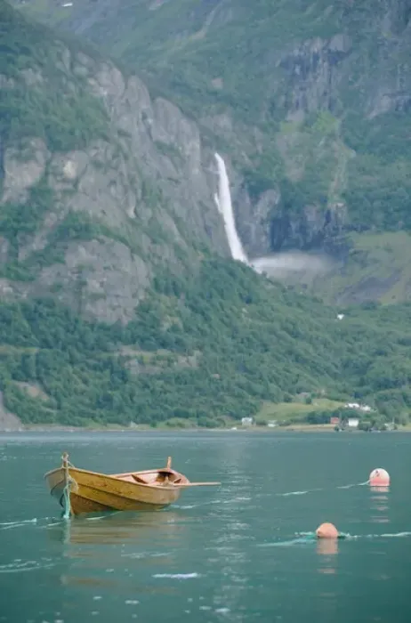 Framed Print : Sogne Fjord; Southern, Fjord, Vic, Norway