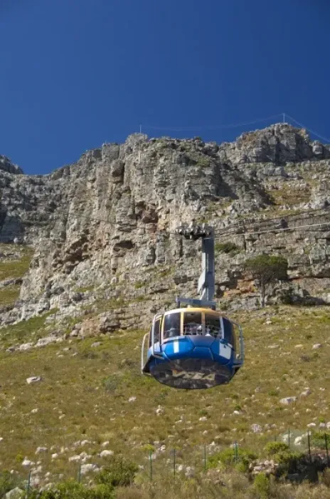 Framed Print : South Africa, Cape Town, Table Mountain National Park. Cableway aerial tram and mountain top tram Framed Print : South Africa, Cape Town, Table Mountain National Park. Cableway aerial tram and mountain top tram
