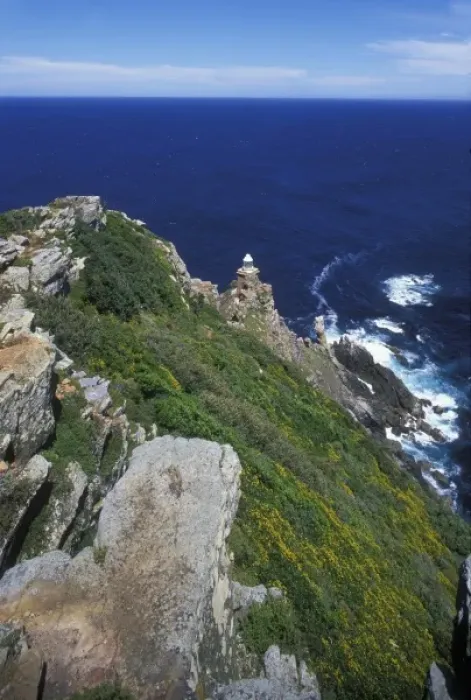 Framed Print : South Africa, Table Mountain National Park, Dias Point Lighthouse at Cape of Good Hope Framed Print : South Africa, Table Mountain National Park, Dias Point Lighthouse at Cape of Good Hope