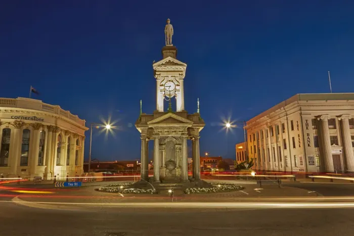 Framed Print : South African War memorial, Invercargill, Southland, South Island, New Zealand