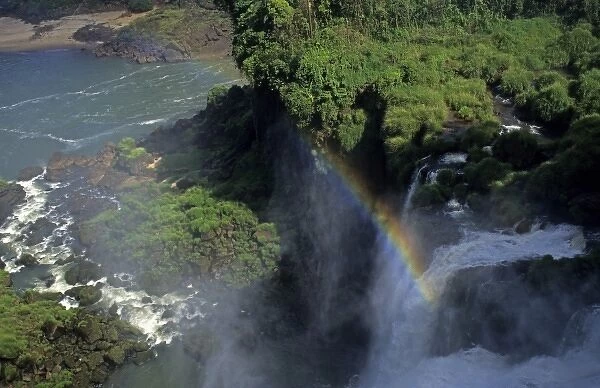 South America, Argentina, Brazil, Iguacu. Iguacu Falls