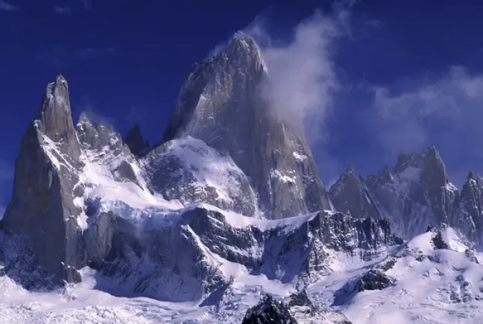 Framed Print : South America, Argentina, Los Glaciares National Park. Cerro Fitz Roy