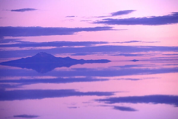 South America, Bolivia. Salar de Uyuni