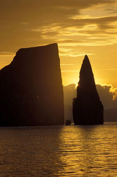 South America, Ecudador, Galapagos Islands, San Cristobal Island. Kicker Rock AKA