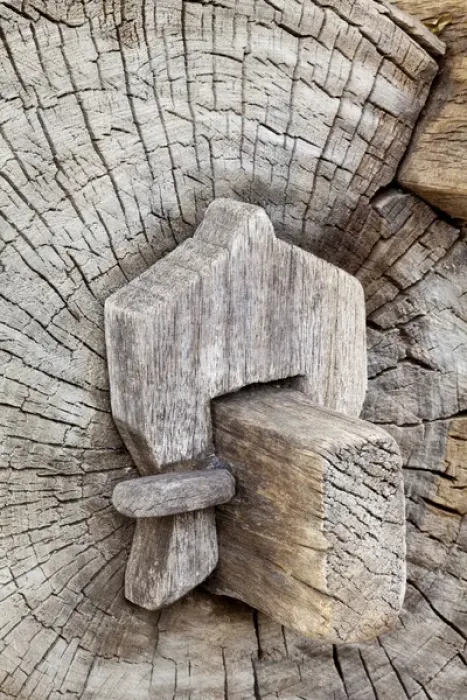 Framed Print : South America, Mexico, Tecate. Detail on wooden bench at Rancho La Purerta. Credit as Framed Print : South America, Mexico, Tecate. Detail on wooden bench at Rancho La Purerta. Credit as