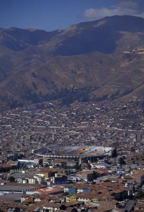 Framed Print : South America, Peru, Cusco aka Cuzco, red tile roofs dominate the views of Cusco Framed Print : South America, Peru, Cusco aka Cuzco, red tile roofs dominate the views of Cusco