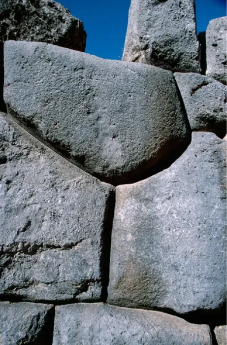 Framed Print : South America - Peru - Cusco (aka Cuzco) - Sacsayhuaman, Inca stone walled fortress