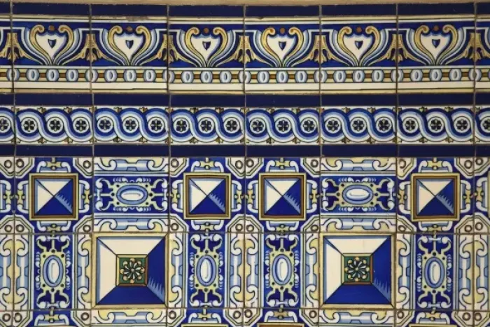 Framed Print : South America, Peru, Historic Centre of Lima. Colorful tile in the entry of the Basilica Cathedral Framed Print : South America, Peru, Historic Centre of Lima. Colorful tile in the entry of the Basilica Cathedral