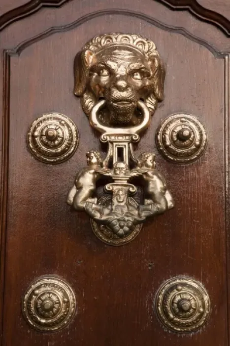 Framed Print : South America, Peru, Historic Centre of Lima. Ornate door knocker on the Basilica Cathedral Framed Print : South America, Peru, Historic Centre of Lima. Ornate door knocker on the Basilica Cathedral