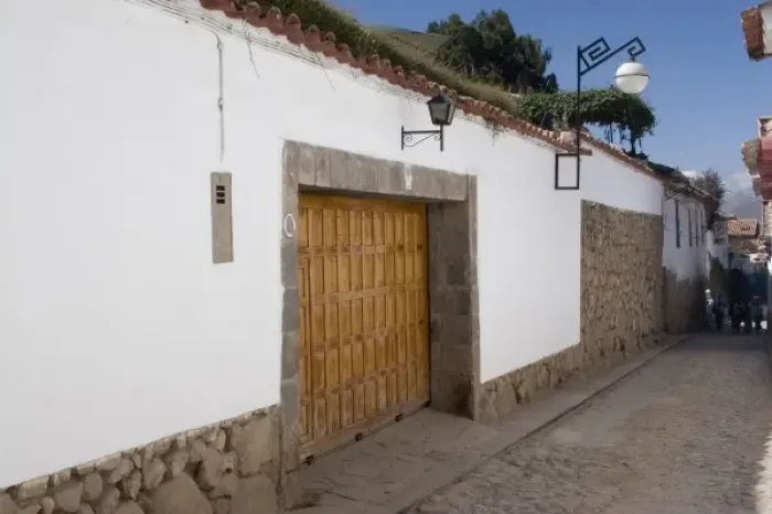 Framed Print : South America - Peru. Mix of old and new architecture in Cusco