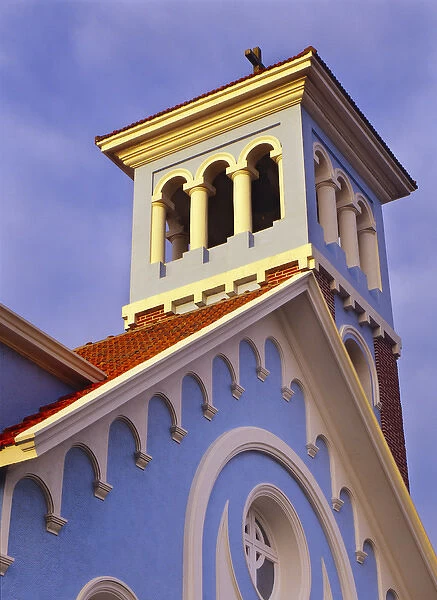 South America, Uruguay, Punta del Este, Quaint chapel in resort town