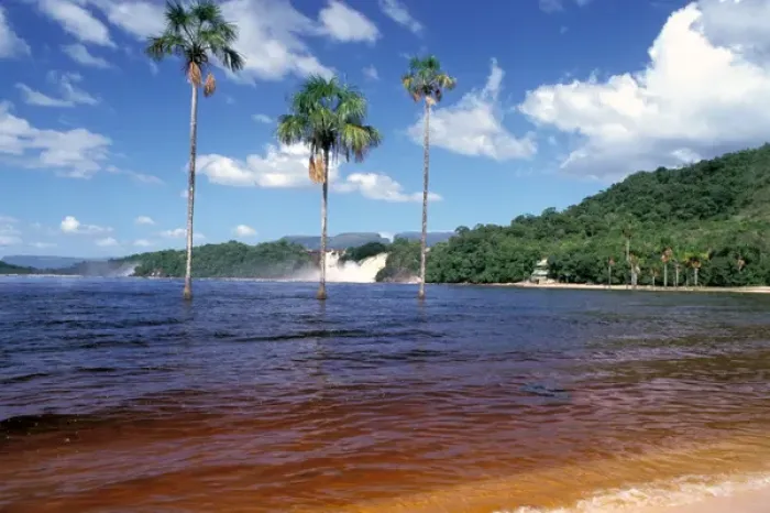 Framed Print : South America, Venezuela, Gran Sabana. Canaima Framed Print : South America, Venezuela, Gran Sabana. Canaima