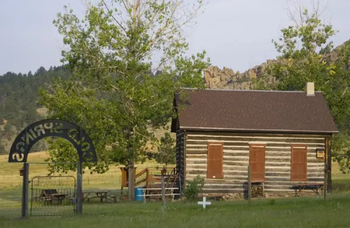 Framed Print : South Dakota. USA. Cold Springs Schoolhouse & cemetery, built & established 1887 Framed Print : South Dakota. USA. Cold Springs Schoolhouse & cemetery, built & established 1887