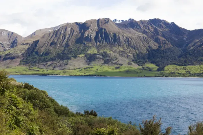 Framed Print : South Island, lake landscape