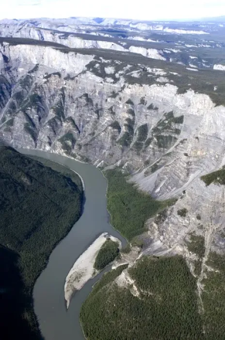 Framed Print : South Nahanni River, Nahanni National Park Reserve, Northwest Territories, Canada
