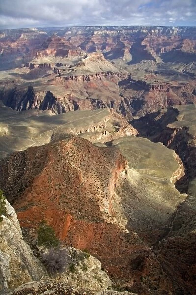 South Rim view of the Grand Canyon, Arizona, USA