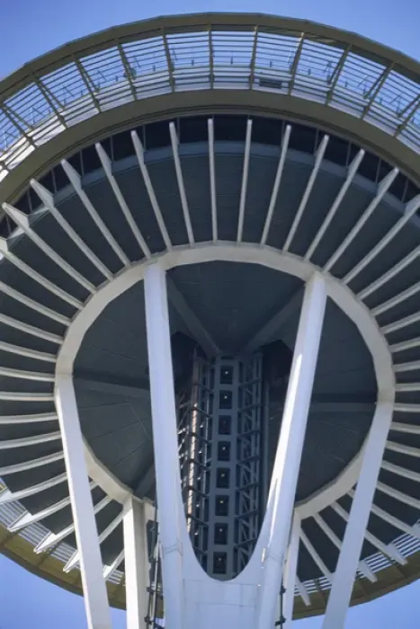 Framed Print : The Space Needle, Seattle, Washington, United States, US