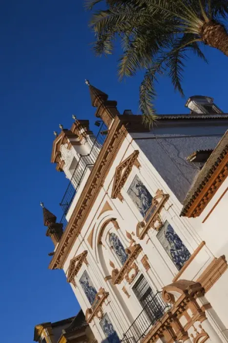 Framed Print : Spain, Andalucia Region, Seville Province, Seville, Hospital de la Caridad, exterior