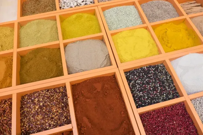 Framed Print : Spain, Andalusia. Granada. Spices, including tumeric, curry, pepper, salt, paprika Framed Print : Spain, Andalusia. Granada. Spices, including tumeric, curry, pepper, salt, paprika