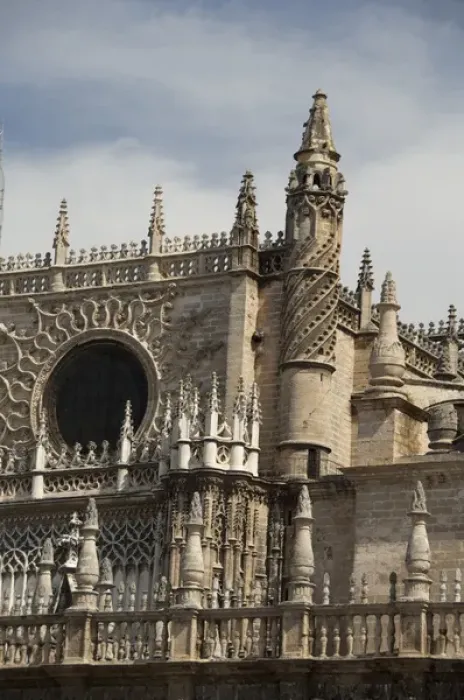 Framed Print : Spain, Cadiz Province, Seville. 15th century Gothic  /  Renaissance Seville Cathedral