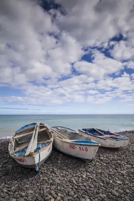 Framed Print : Spain, Canary Islands, Fuerteventura Island, Pozo Negro, fishing boats Framed Print : Spain, Canary Islands, Fuerteventura Island, Pozo Negro, fishing boats