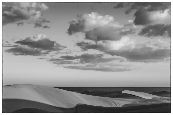Framed Print : Spain, Canary Islands, Gran Canaria Island, Maspalomas, Maspalomas Dunes National Park