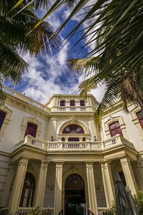 Framed Print : Spain, Canary Islands, Tenerife Island, San Cristobal de La Laguna, Casino de La Laguna