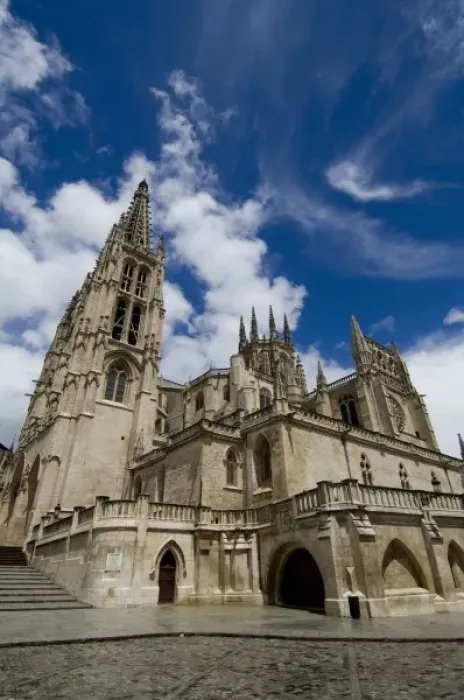 Framed Print : Spain, Castile-Leon region, Burgos. Gothic Burgos Cathedral (aka Catedral de Burgos) UNESCO