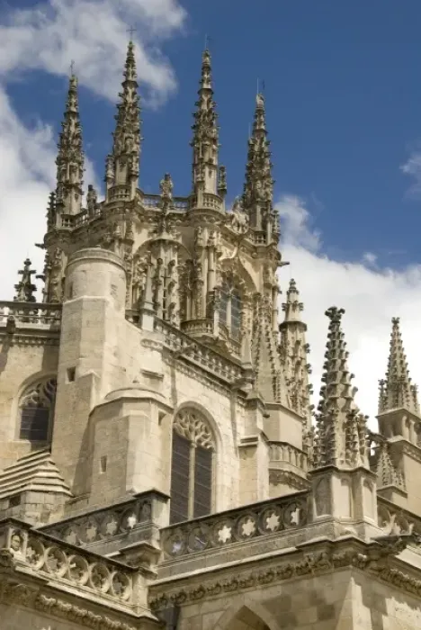 Framed Print : Spain, Castile-Leon region, Burgos. Gothic Burgos Cathedral (aka Catedral de Burgos) UNESCO