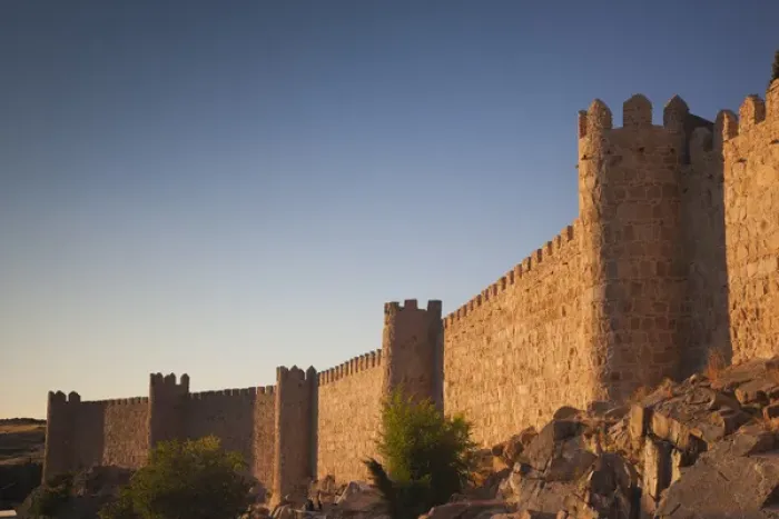 Framed Print : Spain, Castilla y Leon Region, Avila Province, Avila, Las Murallas, town walls, sunset Framed Print : Spain, Castilla y Leon Region, Avila Province, Avila, Las Murallas, town walls, sunset