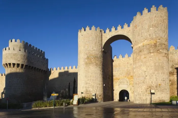 Framed Print : Spain, Castilla y Leon Region, Avila Province, Avila, Las Murallas, town walls, morning Framed Print : Spain, Castilla y Leon Region, Avila Province, Avila, Las Murallas, town walls, morning