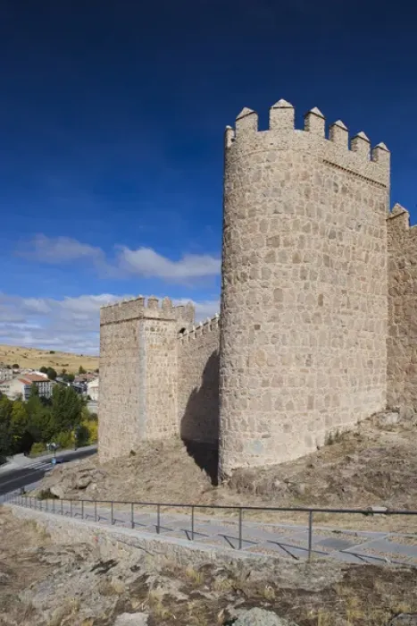 Framed Print : Spain, Castilla y Leon Region, Avila Province, Avila, Las Murallas, town walls Framed Print : Spain, Castilla y Leon Region, Avila Province, Avila, Las Murallas, town walls