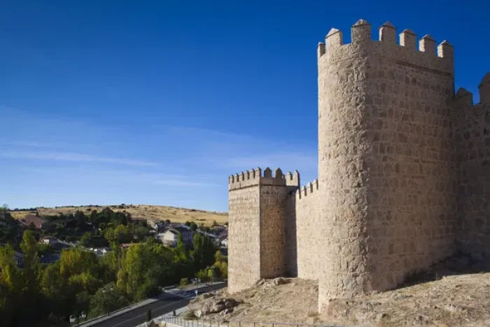 Framed Print : Spain, Castilla y Leon Region, Avila Province, Avila, Las Murallas, town walls Framed Print : Spain, Castilla y Leon Region, Avila Province, Avila, Las Murallas, town walls