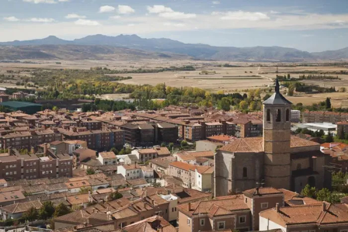 Framed Print : Spain, Castilla y Leon Region, Avila Province, Avila, elevated view of the Church Framed Print : Spain, Castilla y Leon Region, Avila Province, Avila, elevated view of the Church