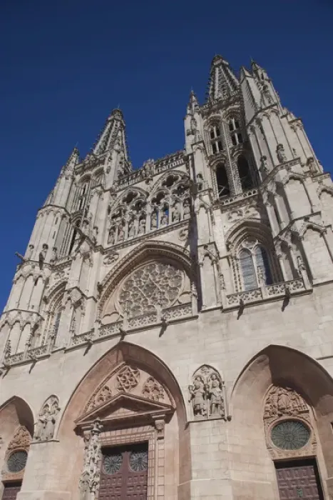 Framed Print : Spain, Castilla y Leon Region, Burgos Province, Burgos, Burgos Cathedral