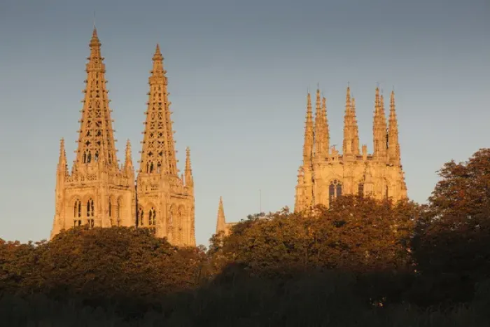 Framed Print : Spain, Castilla y Leon Region, Burgos Province, Burgos, Burgos Cathedral, dawn Framed Print : Spain, Castilla y Leon Region, Burgos Province, Burgos, Burgos Cathedral, dawn