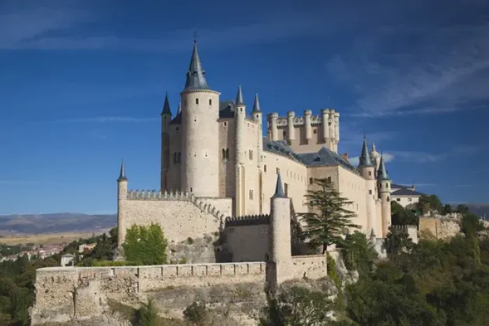 Framed Print : Spain, Castilla y Leon Region, Segovia Province, Segovia, The Alcazar Framed Print : Spain, Castilla y Leon Region, Segovia Province, Segovia, The Alcazar