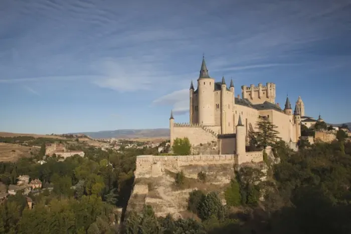 Framed Print : Spain, Castilla y Leon Region, Segovia Province, Segovia, The Alcazar