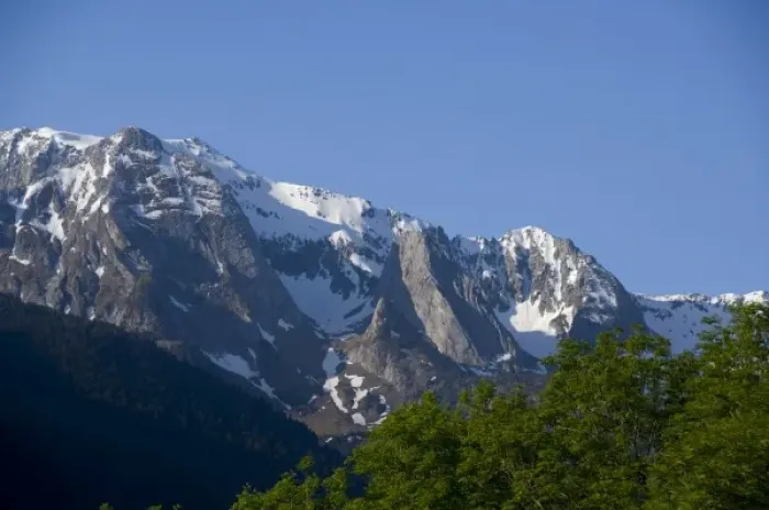 Framed Print : Spain, Catalonia, Aran Valley, Vielha. Snow capped Pyrenees Mountains Framed Print : Spain, Catalonia, Aran Valley, Vielha. Snow capped Pyrenees Mountains